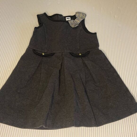 Janie and Jack PLEATED PONTE DRESS With Bow Accent 4T - Picture 1 of 7